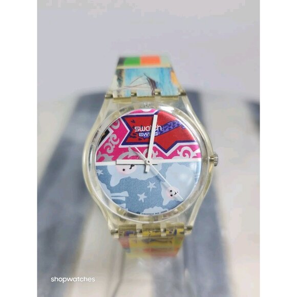 vintage 2002 Swatch Collectors Club Special LOTS OF SWATCH GZ177 - Working